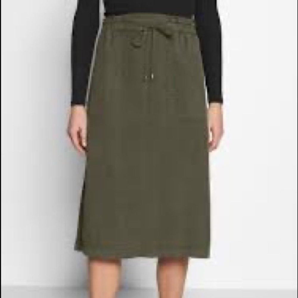 Marco O’Polo Gray MIDI‎ Skirt